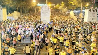 MIZUNO國際馬拉松開跑　上萬名國內外跑者熱情參賽 