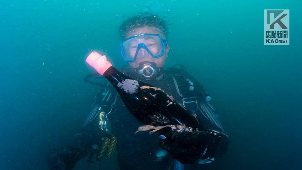 開創製酒新里程碑！　「深海熟成葡萄酒」 法國競賽奪金