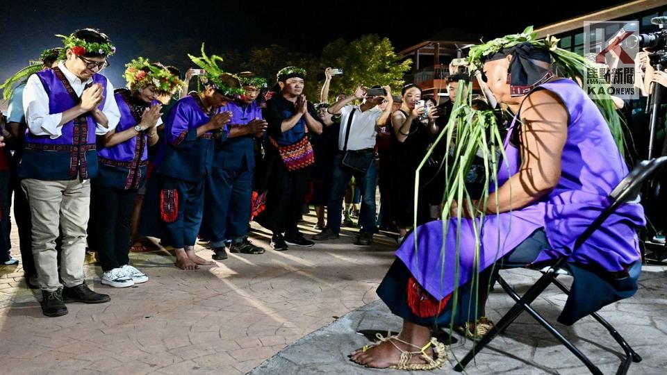 平埔大武壠族人辦理祭祀太祖祭典「小林夜祭」