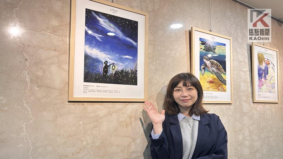 癌症希望基金會第10屆《彩繪希望》巡展在高醫開幕