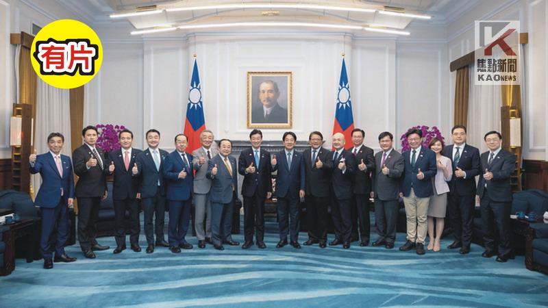 影／總統接見日本前經濟產業大臣西村康稔眾議員乙行