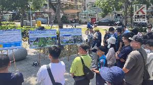 高市鐵路地下化軌道變園道　桃市府道安團隊蒞臨參訪