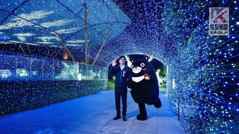高雄聖誕主燈「森之樹」點燈　南臺灣最強聖誕活動開跑