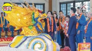 影／總統出席羅天大醮米龍開光暨保民遶境嘉年華起駕
