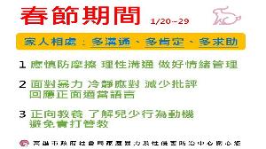 歡喜相聚10天長假　遇有衝突應冷靜處理！