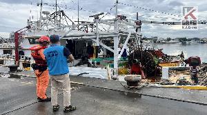 杜蘇芮侵台　高市府巡查漁船、船員及魚塭防颱工作不懈怠