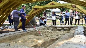 見城計畫西門南門水關遺構　驚現史前遺物出土