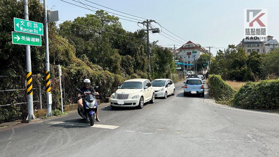 健全澄清湖周邊交通　鳥松區文前路道路拓寬工程通車