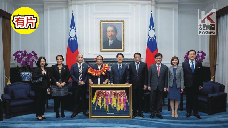 影／深化雙邊關係　總統接受吐國新任駐臺大使呈遞到任國書　　