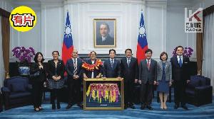 影／深化雙邊關係　總統接受吐國新任駐臺大使呈遞到任國書　　
