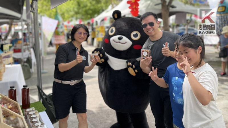 雄愛五伊。打拼相挺　高市府辦理身心障礙者多元創業市集
