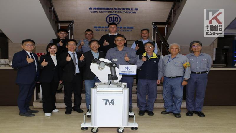 加速造船智慧升級　台船攜手達明機器人推動協作手臂自動化