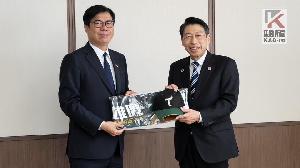 深化城市交流　陳其邁拜會日本福岡縣知事　