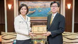 美國華裔副市長訪高　盛讚高雄城市治理卓越