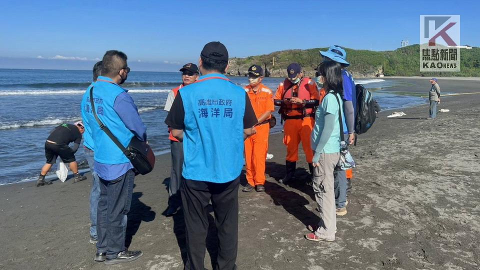 提供民眾乾淨親水環境　海洋局協助旗津海水浴沙灘場除污　