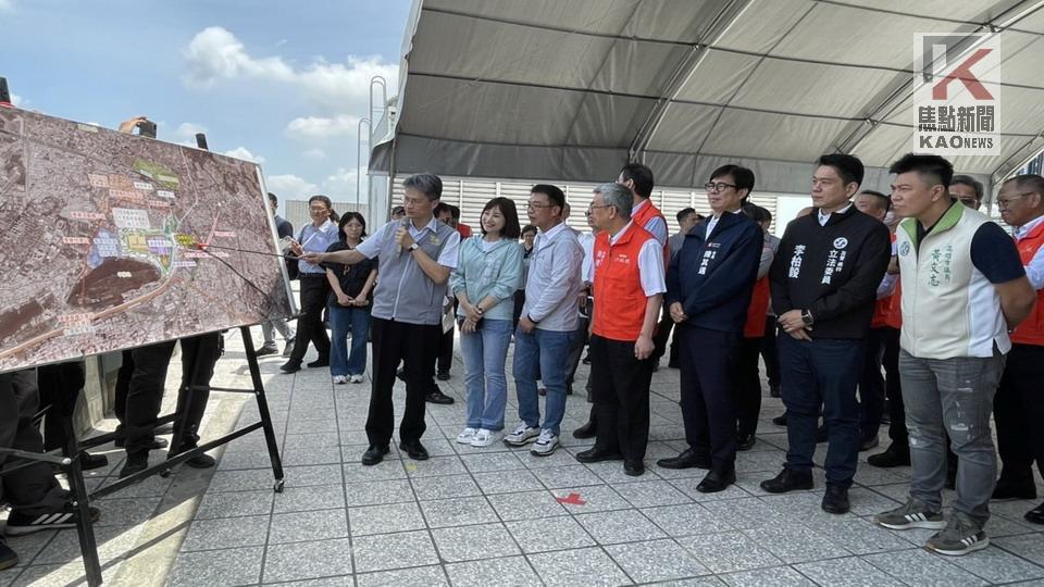 關心園區發展進度　陳建仁院長視察楠梓園區聯外交通計畫