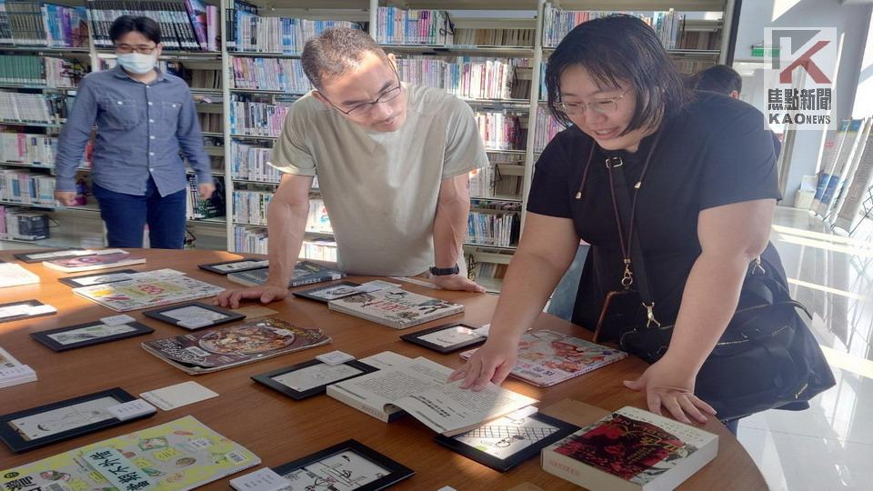  草衙圖書館展出「食在地」創意作品　定位社區風景 