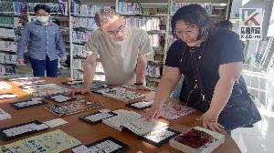 草衙圖書館展出「食在地」創意作品　定位社區風景