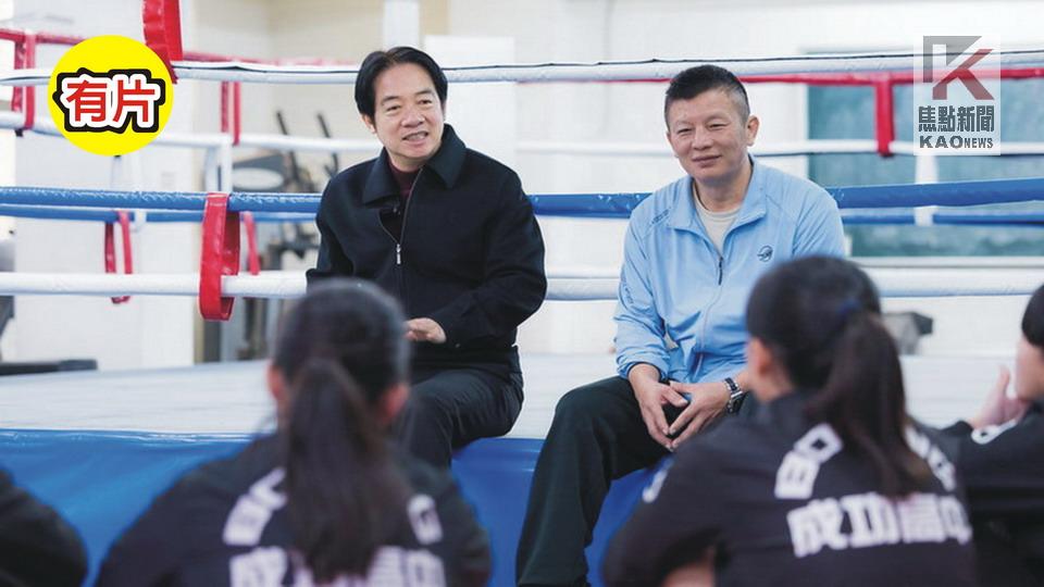 影／總統訪視教育獎得主何姍頤　肯定克服困難的精神勇氣