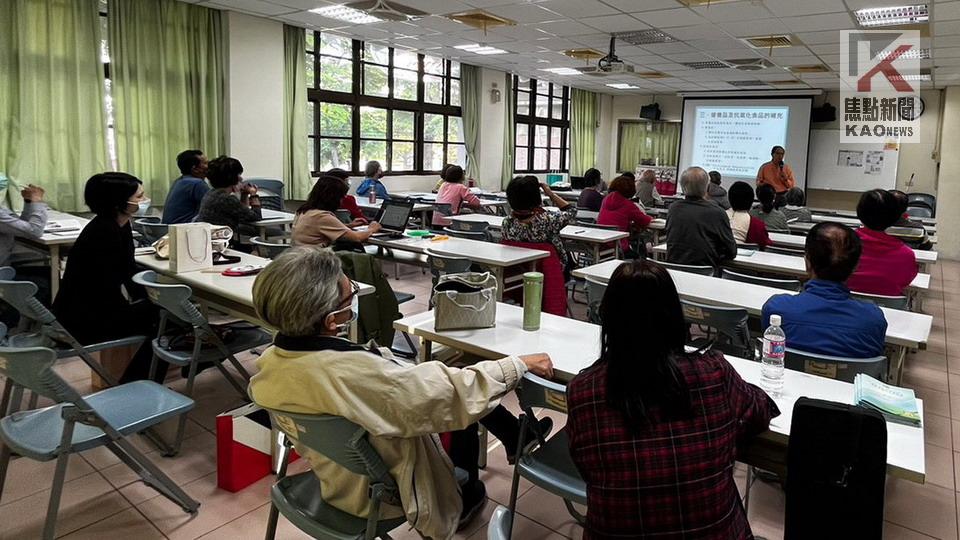 活到老學到老　鳳山長青學苑辦理免費講座