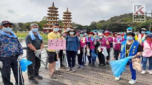 響應世界地球日　左營蓮池潭春季辦理淨潭活動