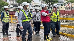 杜蘇芮颱風來襲　高市工務局長楊欽富視察防颱整備工作