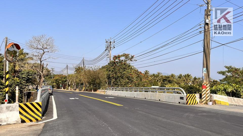 賞花更便利  181線月光一橋拓寬完工通車