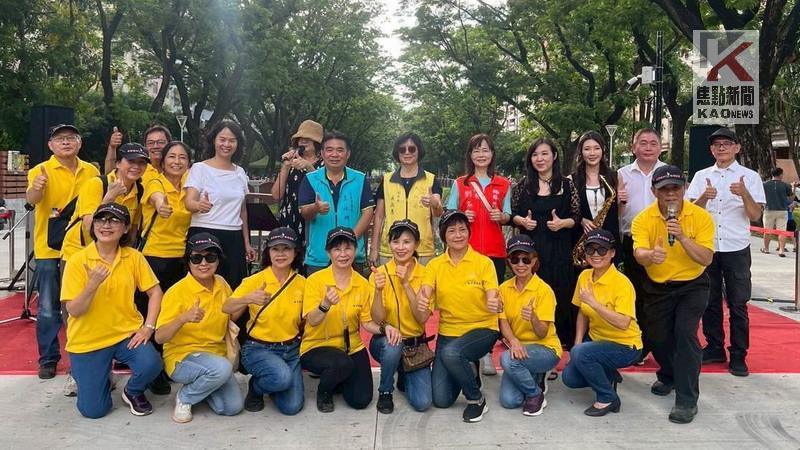 水岸綠地奏響悠揚樂章　楠梓區公所辦理水岸爵士音樂會