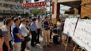 改善車站園道工程與周邊服務　葉匡時前往視察