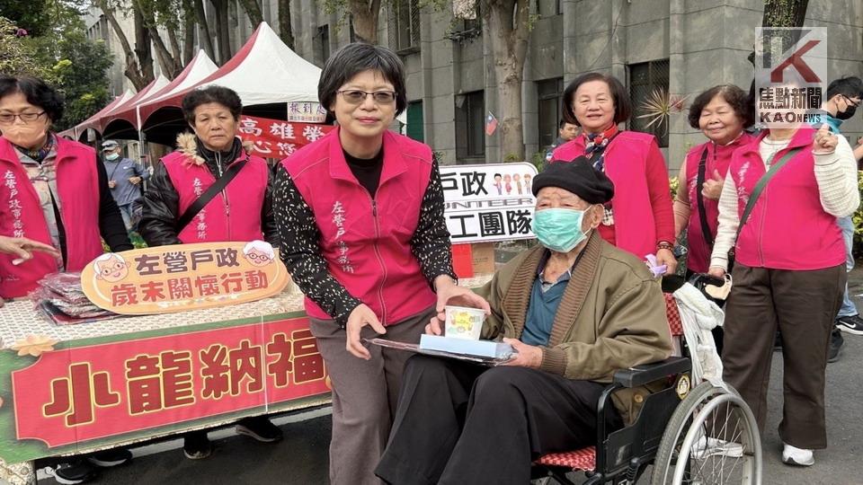 左營戶政關懷老兵　春節辦理健檢活動