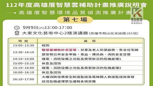 高雄建築智慧化補助　6專案獲得補助