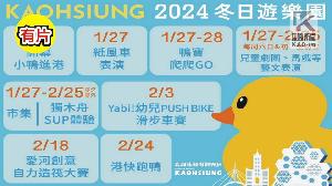 影／2024 高雄冬日遊樂園　1/27登場