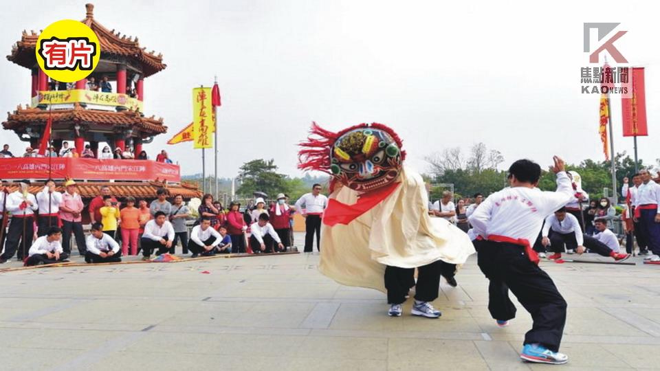 影／百年陣頭拜觀音 「宋江大宴」手路菜開桌