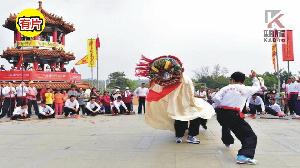 影／百年陣頭拜觀音 「宋江大宴」手路菜開桌