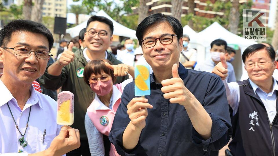 正對時！　陳其邁邀市民品嚐鳳梨「幸福的滋味」