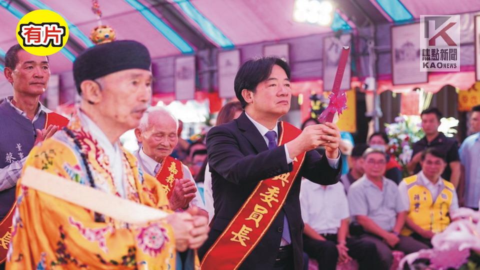 影／城隍爺夜巡諸羅城　總統：不分黨派推動嘉義縣市建設