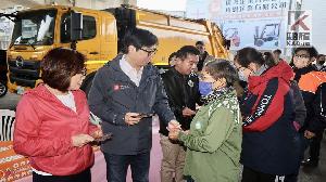 慰問基層同仁辛勞　陳其邁：感謝同仁為市民提供最好的服務