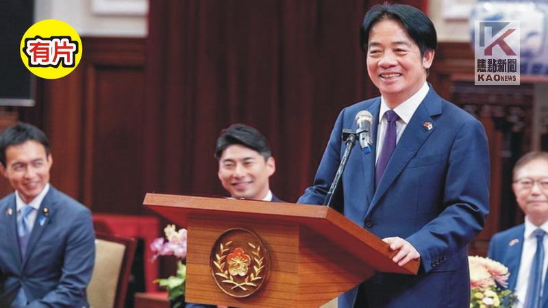 影／總統接見日本自民黨青年局海外研修團