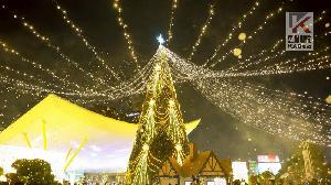 點亮永恆星冠聖誕樹　高雄聖誕生活節正式登場