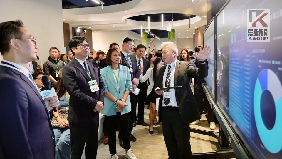 SAP高雄ESG暨AI研創中心成立　陳其邁：提升綠色經濟競爭