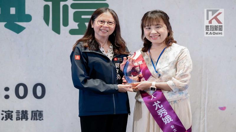 尤秀娥保育員　獲114年「育智獎」殊榮
