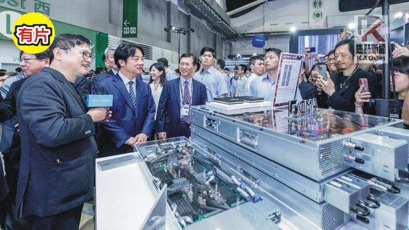 影／總統出席「2025年台北國際電腦展(COMPUTEX)開幕典禮