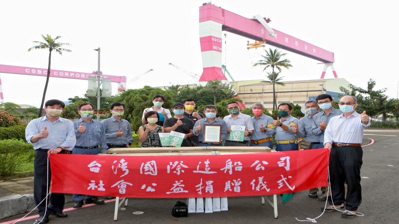 台船捐贈木邊框　協助推動城市農耕