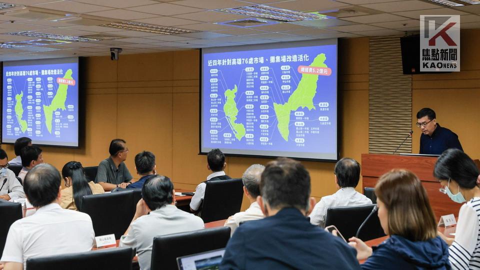 5.2億元推動76處市場活化　陳其邁：讓市民更舒適體驗消費