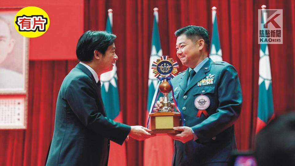 影／軍人節表揚大會　賴清德：臺海和平　是全球安全繁榮要素