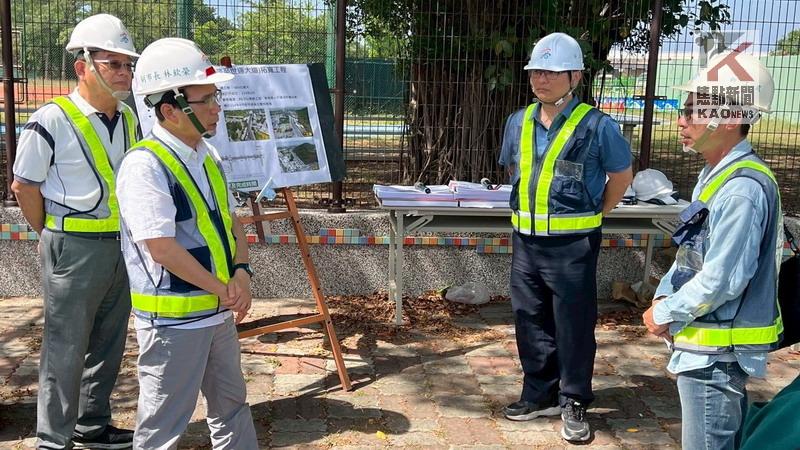 加速改善楠梓園區周邊聯外交通　林欽榮視察翠華路拓寬工程