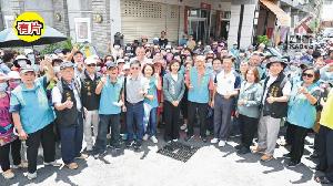 影／挺做事的人！　後庄里長偕兩百多里民表態支持邱議瑩